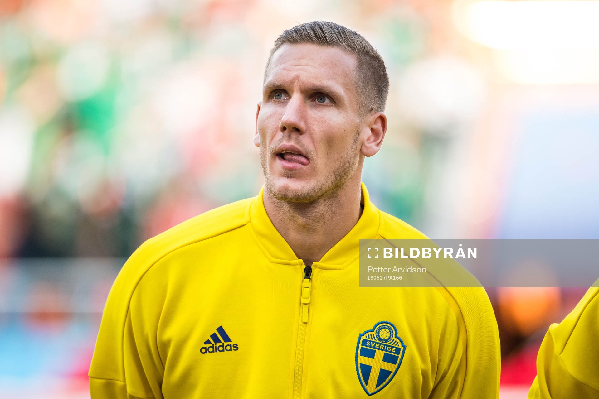 Goalkeeper Robin Olsen of Sweden prior the FIFA World Cup