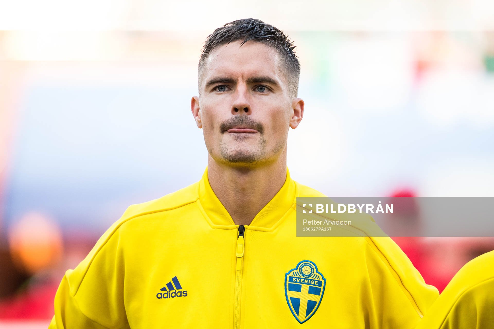 Mikael Lustig of Sweden prior the FIFA World Cup group