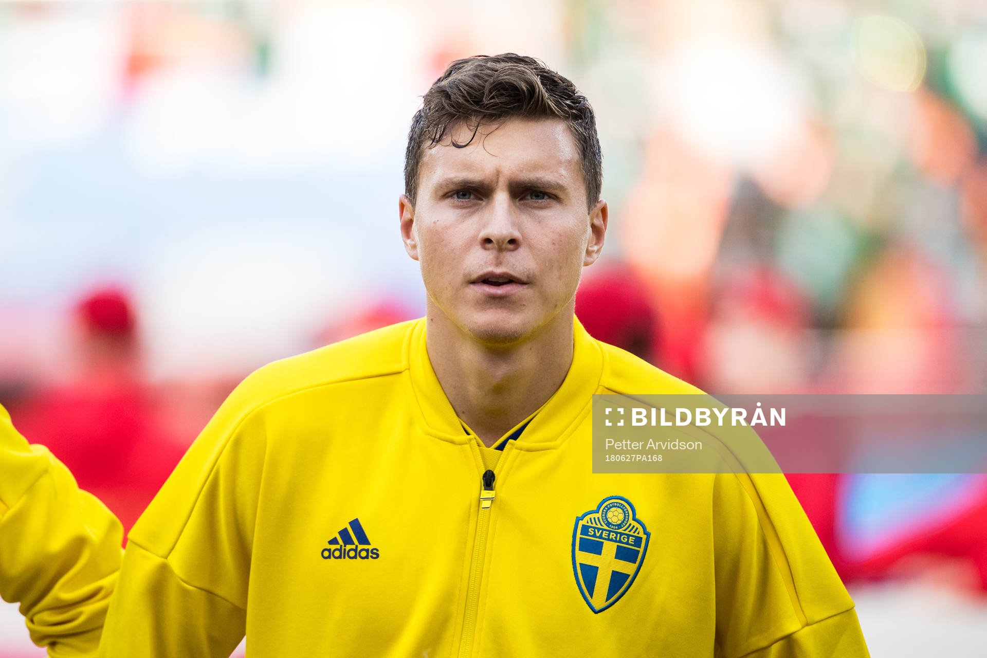 Victor Nilsson Lindelöf of Sweden prior the FIFA World Cup