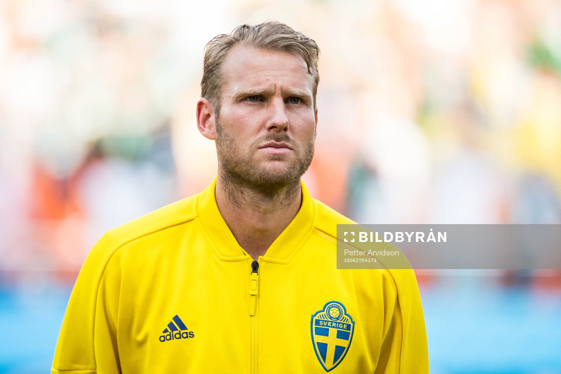 Ola Toivonen of Sweden prior the FIFA World Cup group stage