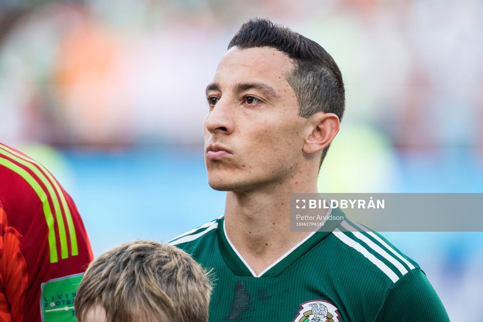 Andres Guardado of Mexico prior the FIFA World Cup group