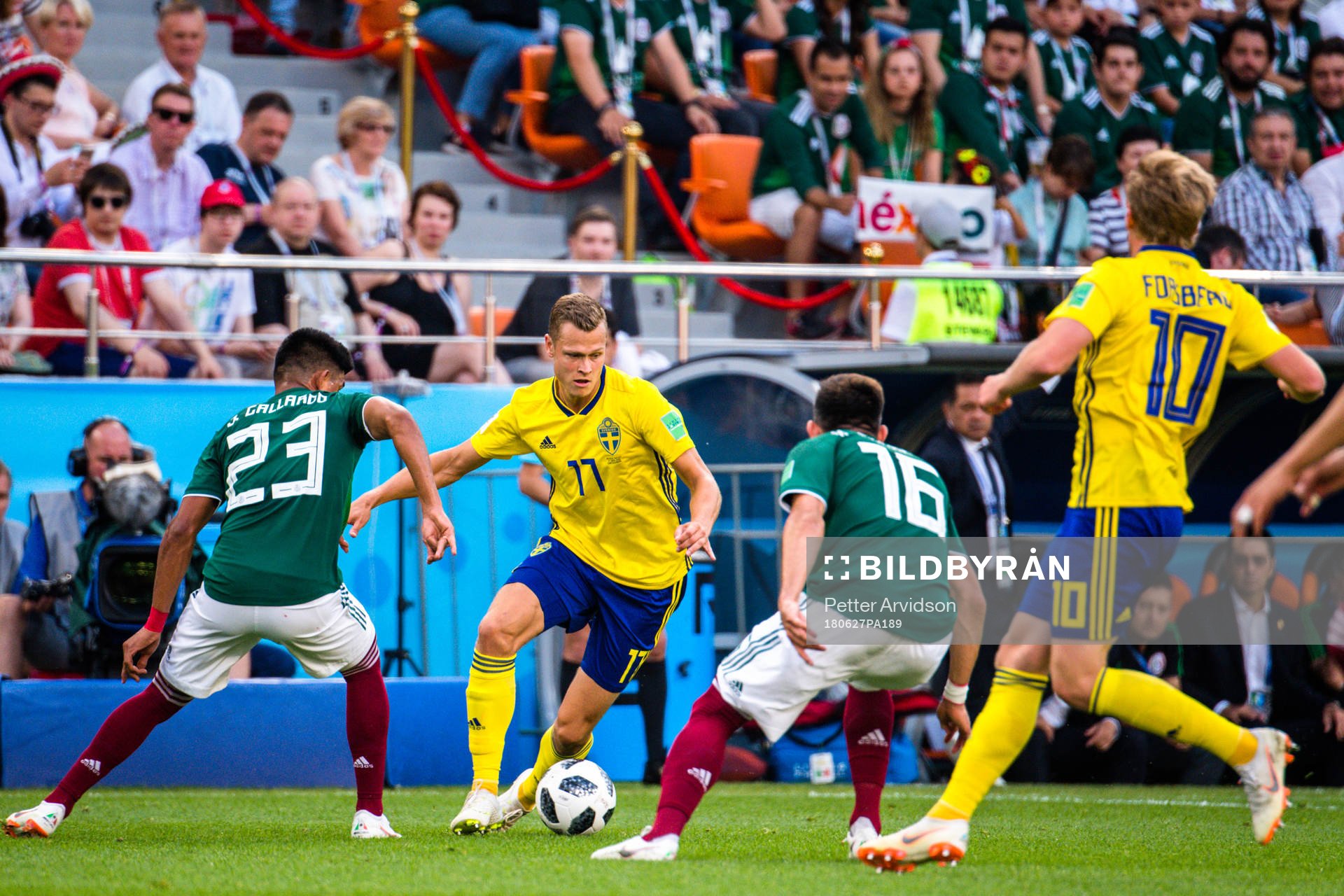 Viktor Claesson of Sweden against Jesus Gallardo  and