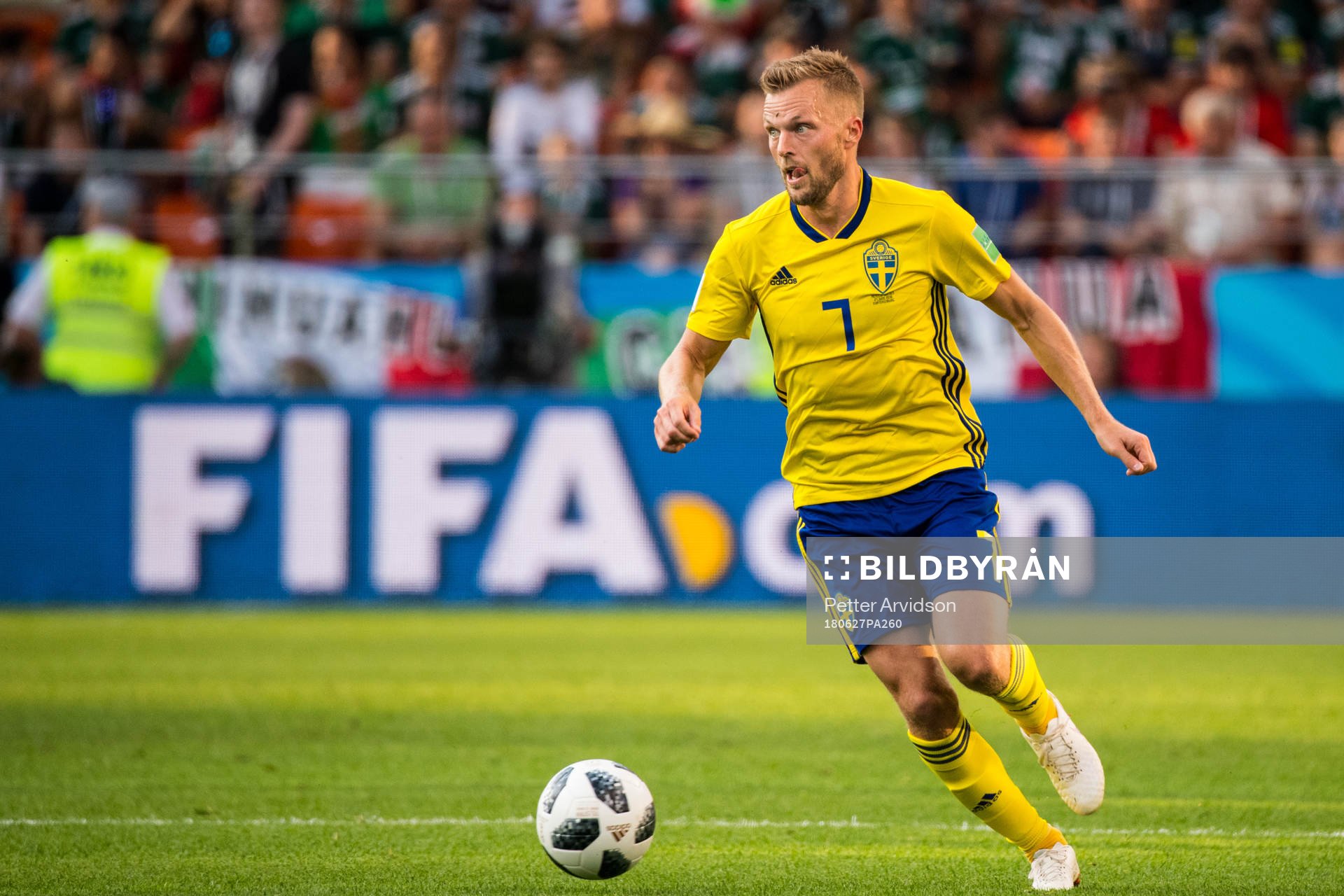 Sebastian Larsson of Sweden