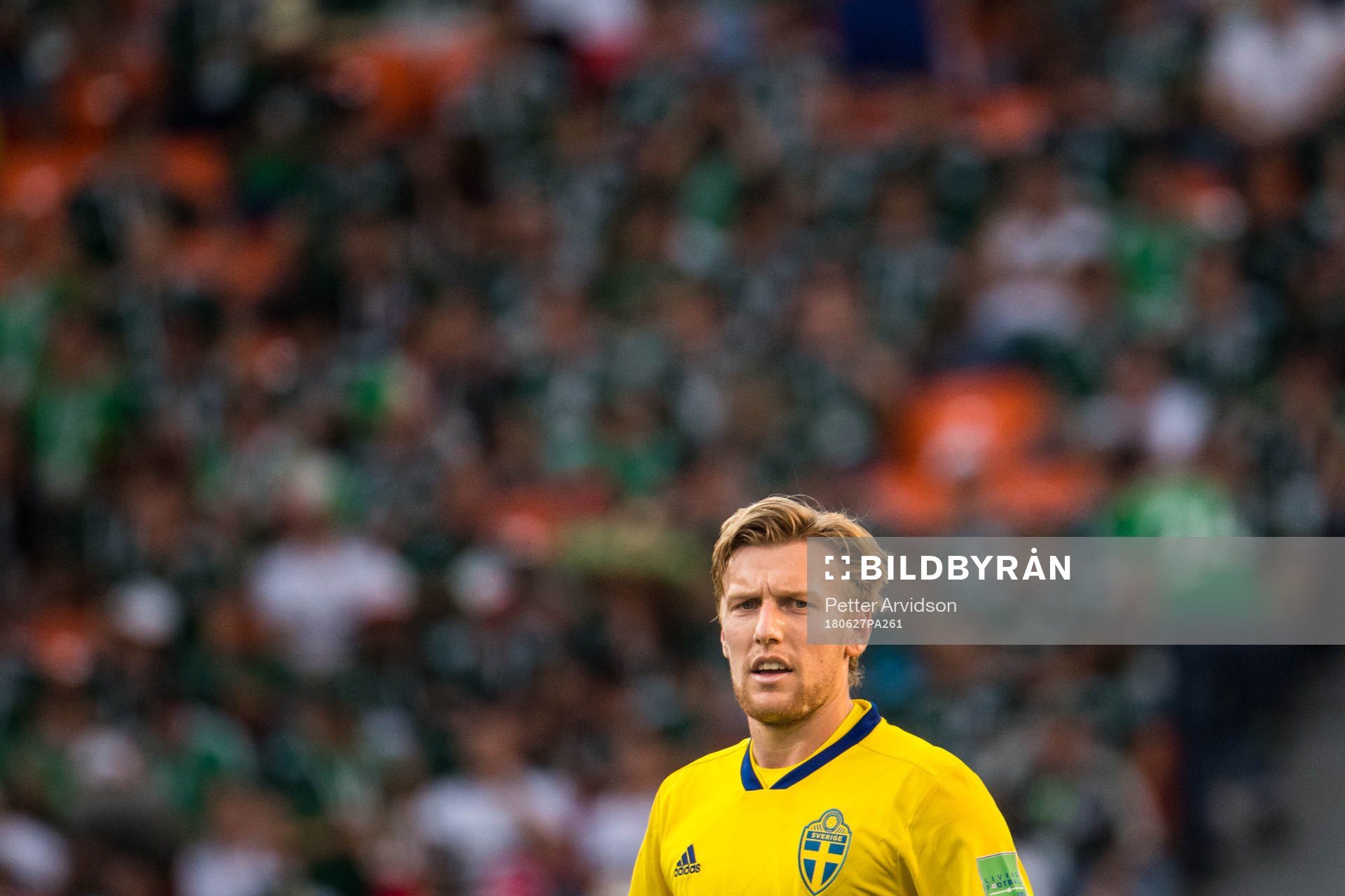 Emil Forsberg of Sweden