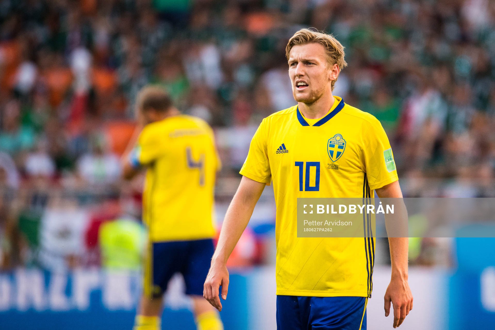 Emil Forsberg of Sweden
