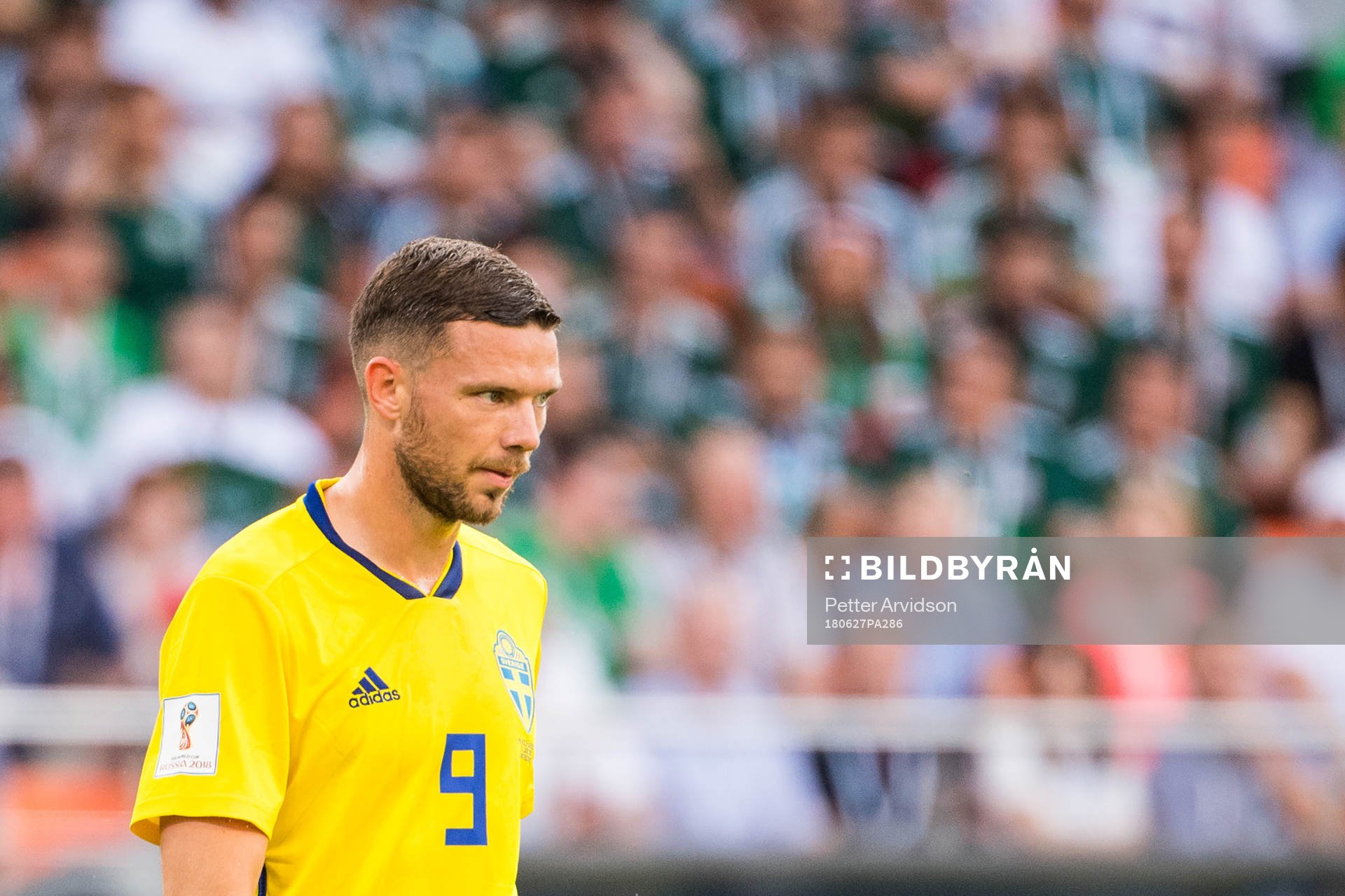 Marcus Berg of Sweden