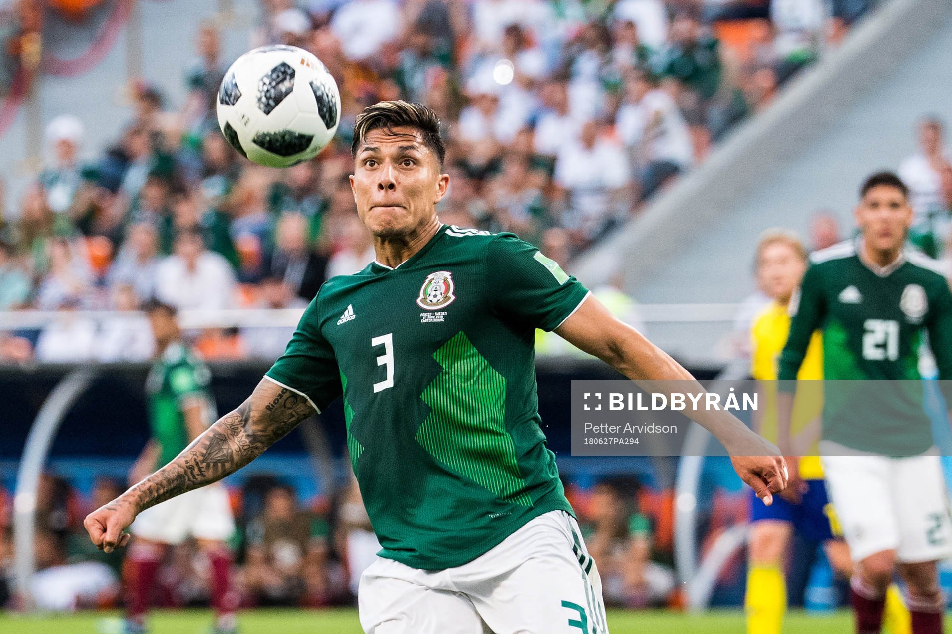 Carlos Salcedo of Mexico