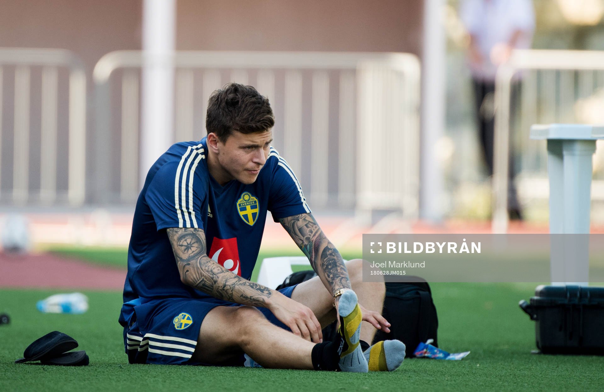Victor Nilsson Lindelöf of the Swedish national football