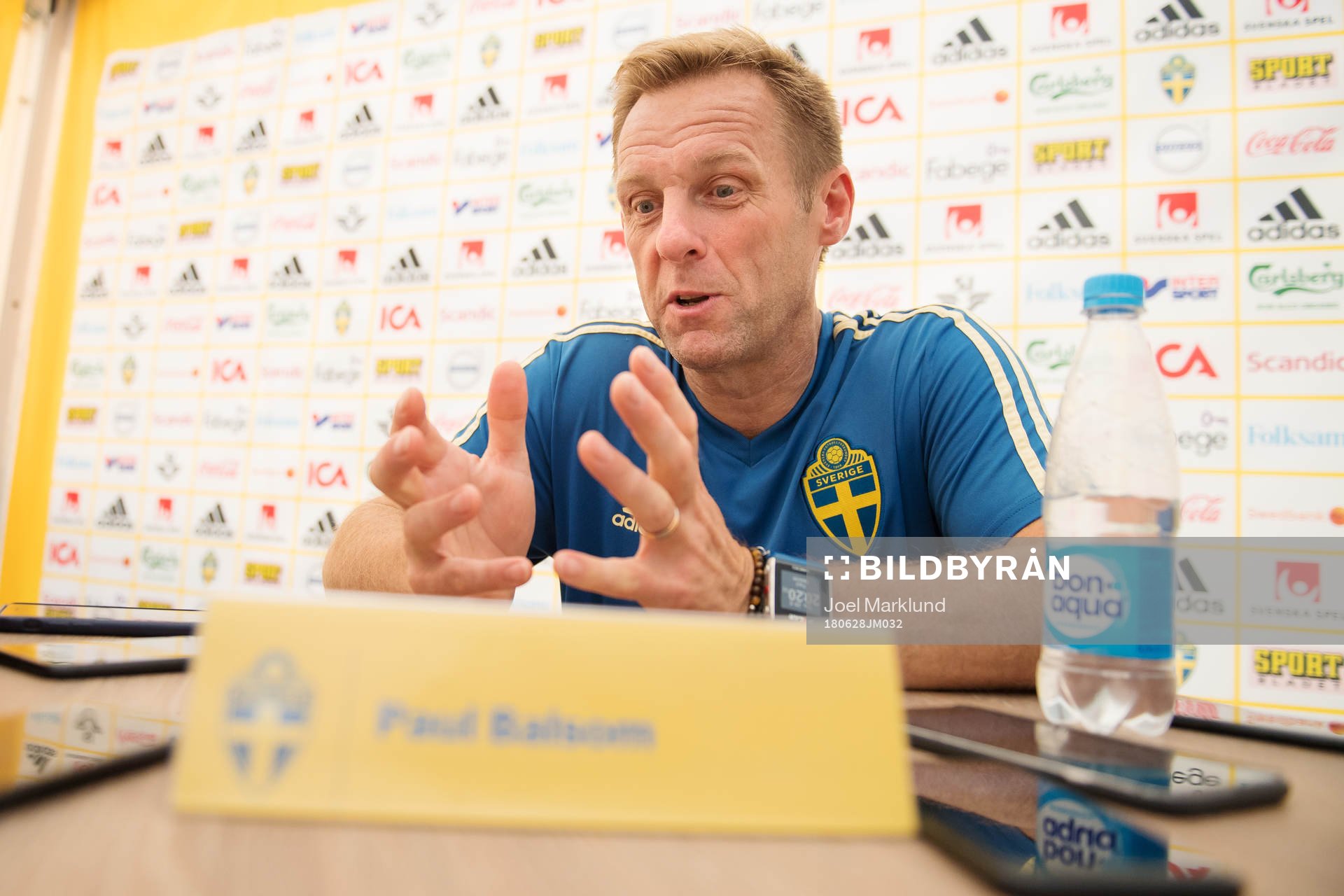 Performance Manager Paul Balsom of the Swedish national