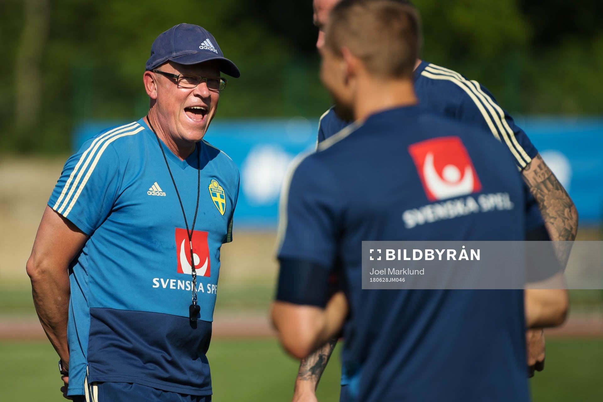 Head coach Janne Andersson of the Swedish national football