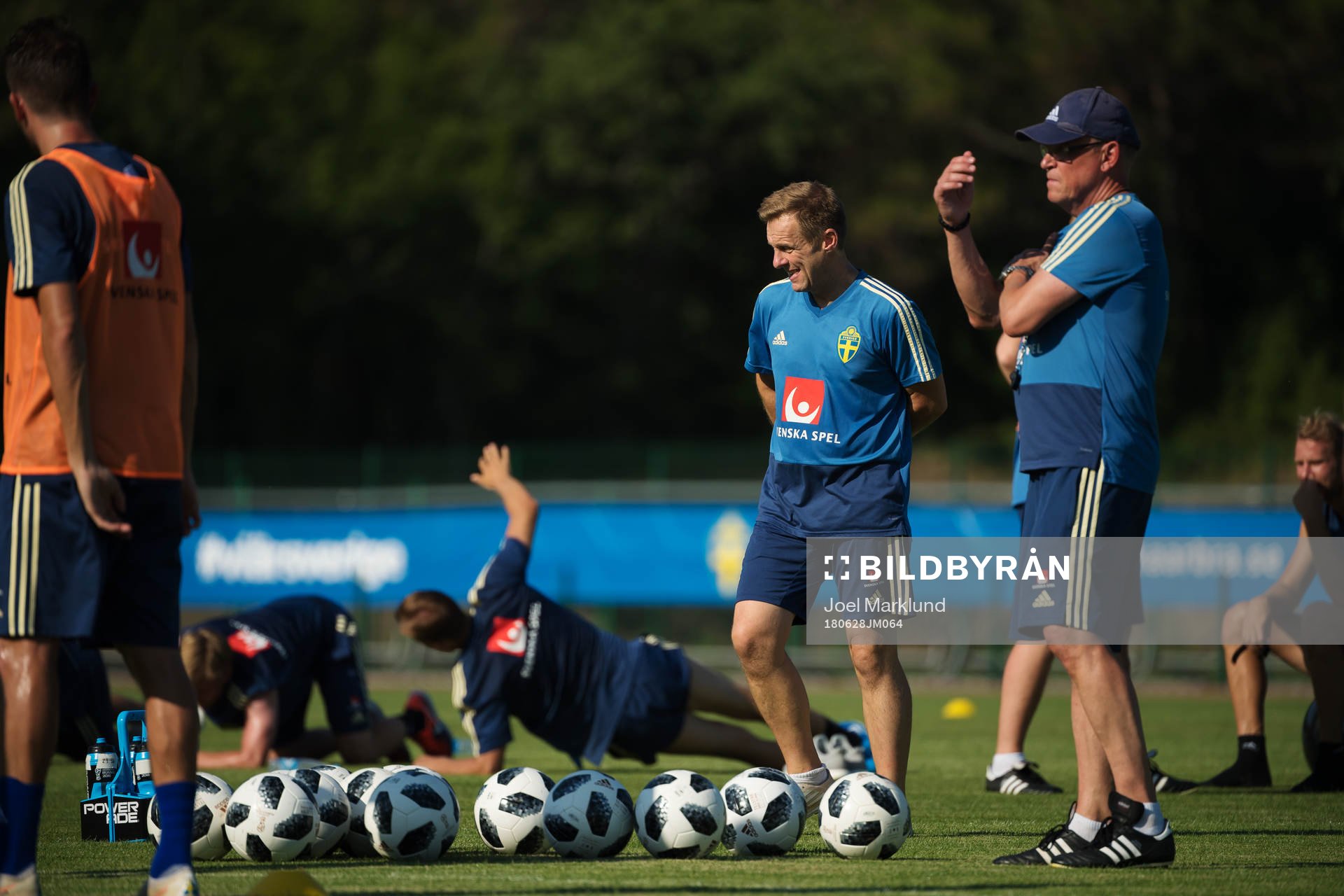 Performance Manager Paul Balsom of the Swedish national