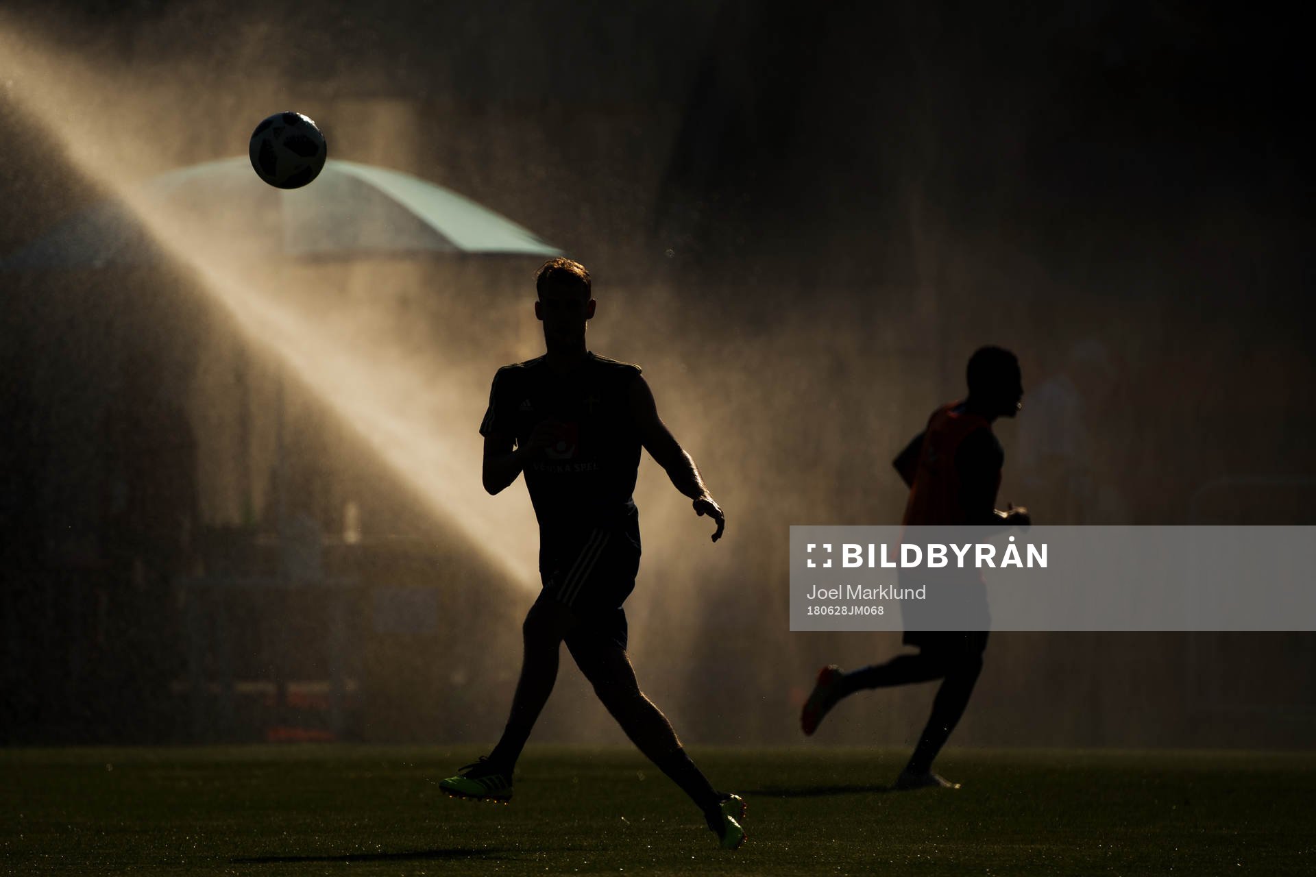 Filip Helander and Martin Olsson of the Swedish national