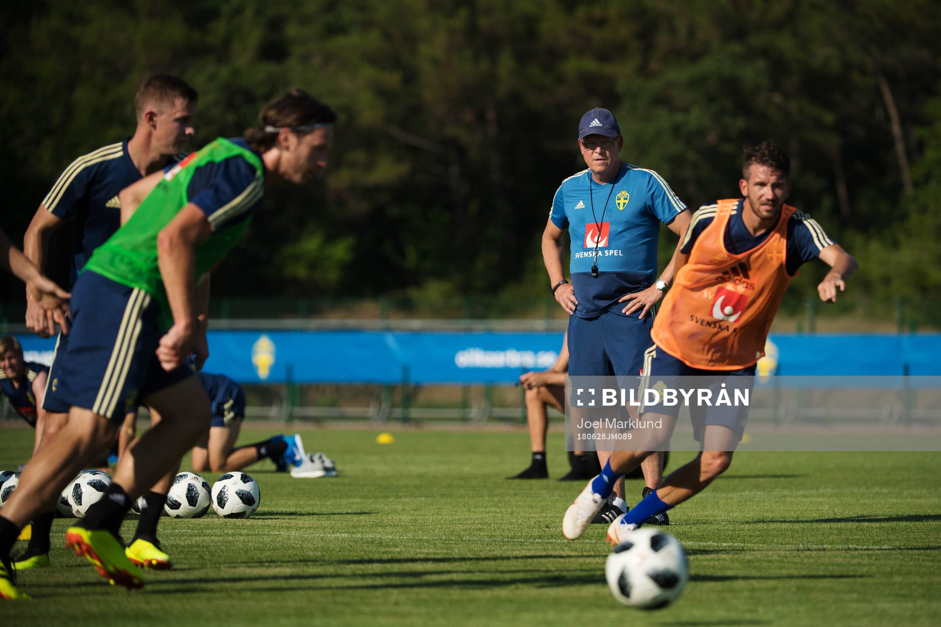 Head coach Janne Andersson of the Swedish national football