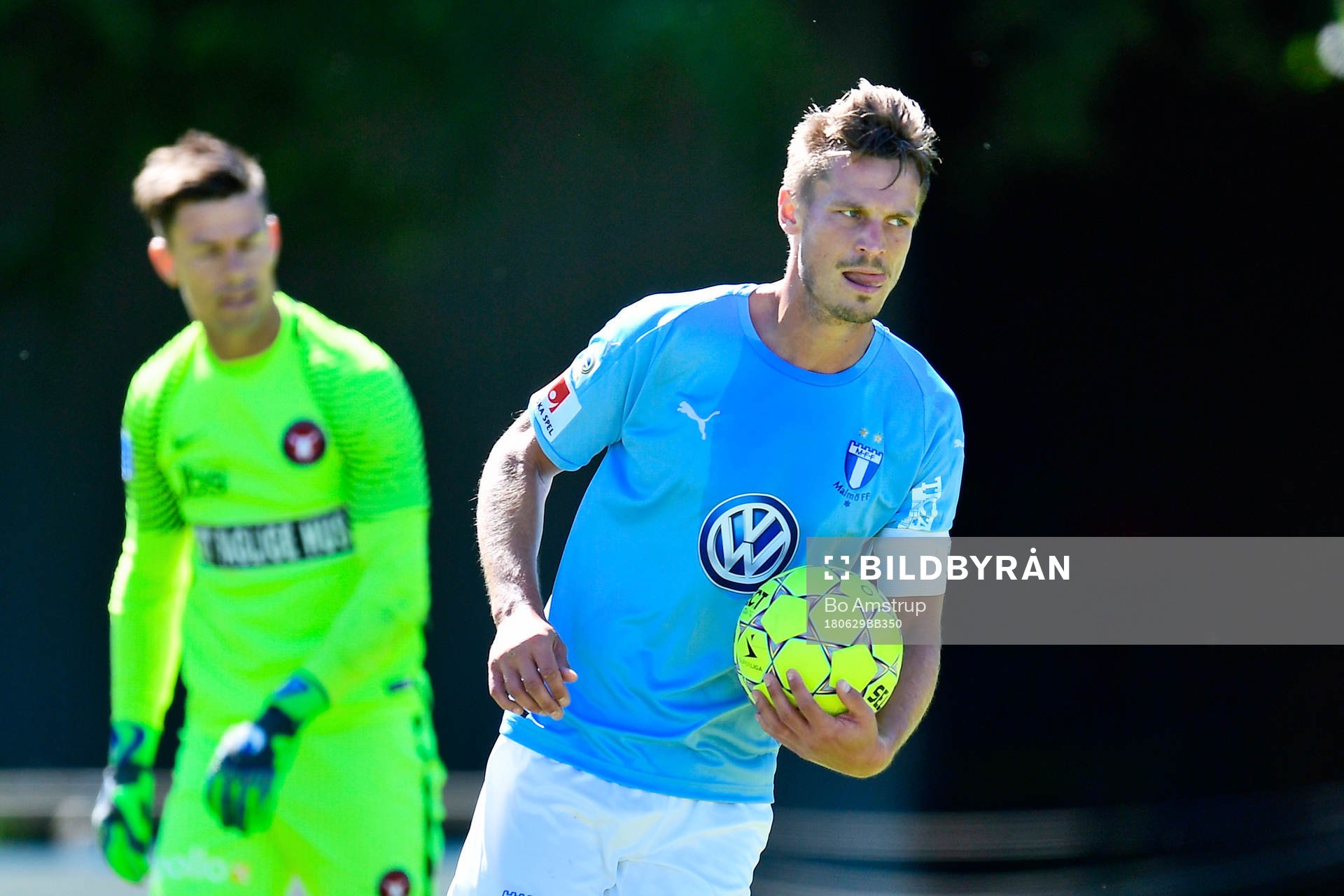 Malmö FFs Markus Rosenberg jublar