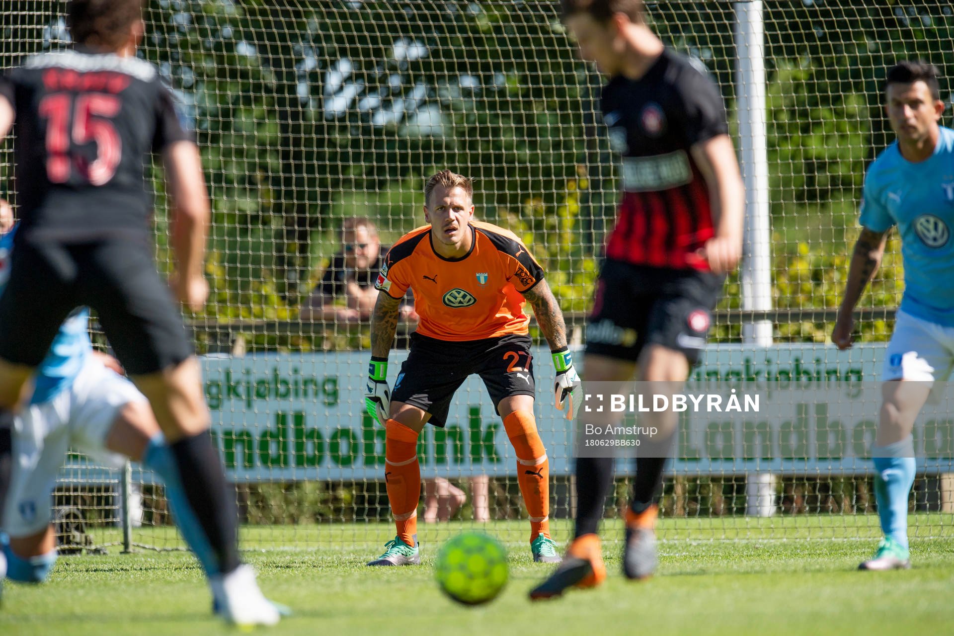 Malmö FFs målvakt Johan Dahlin