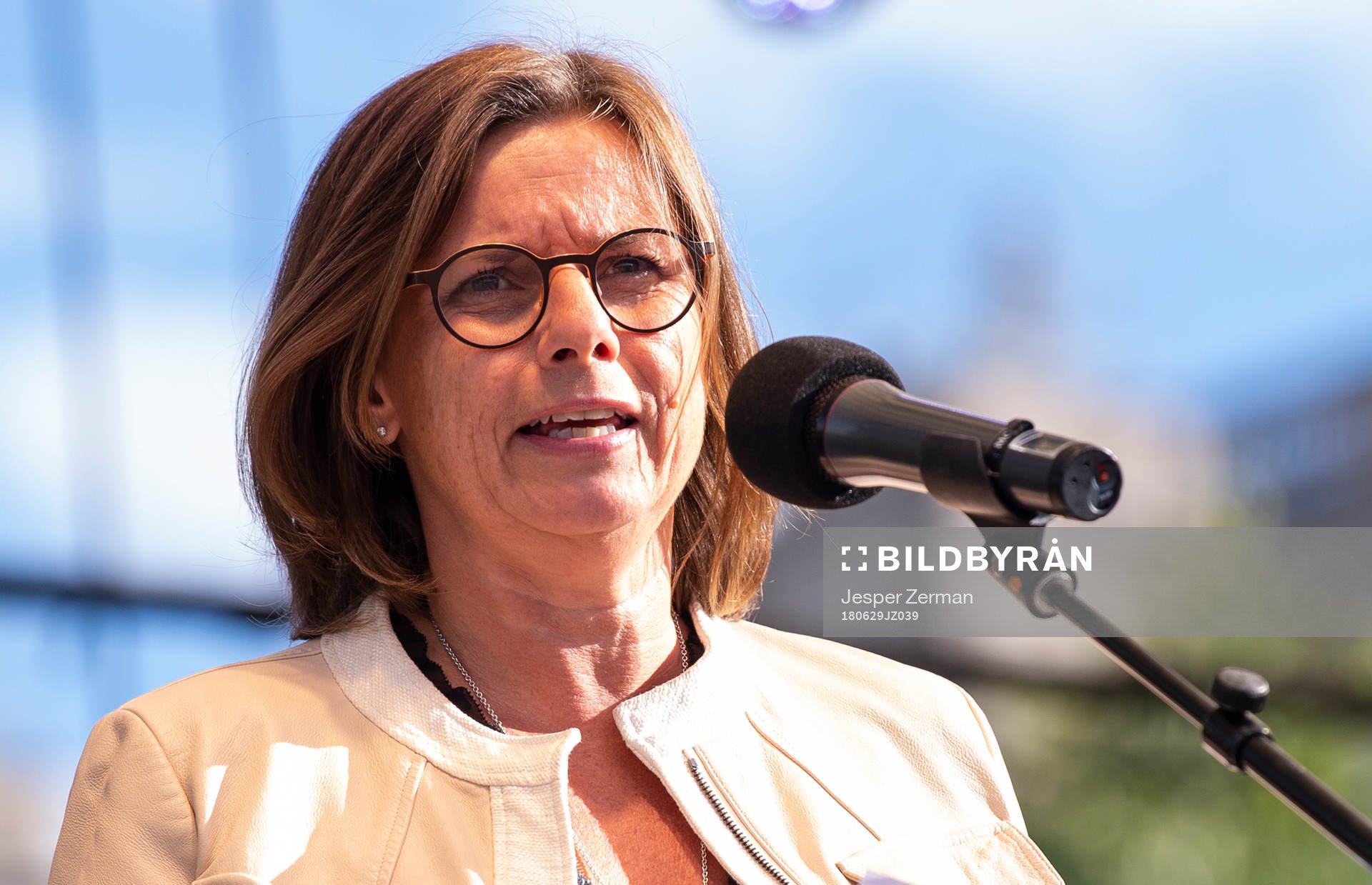 Biståndsminister och vice statsminister Isabella Lövin