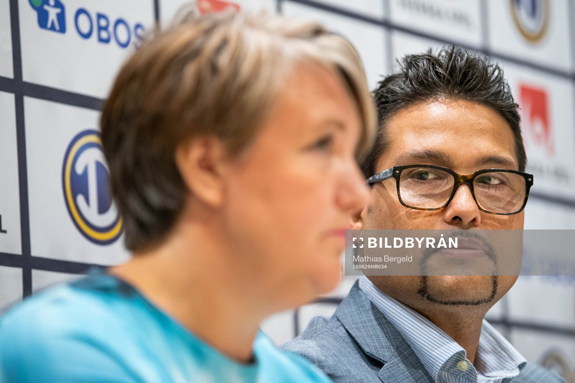 OBOS koncernchef Daniel Kjørberg Siraj och