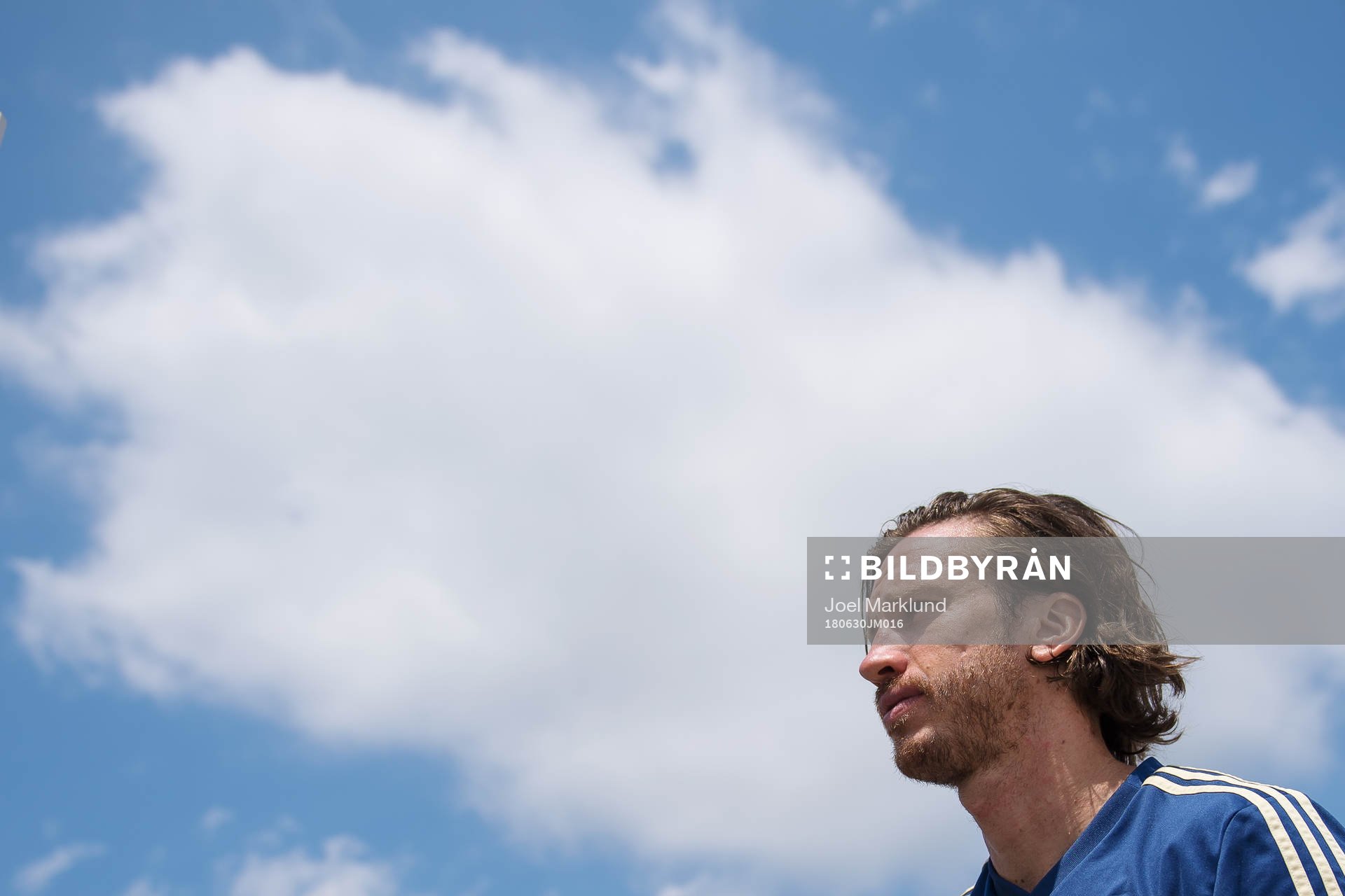 Gustav Svensson of the Swedish national football team