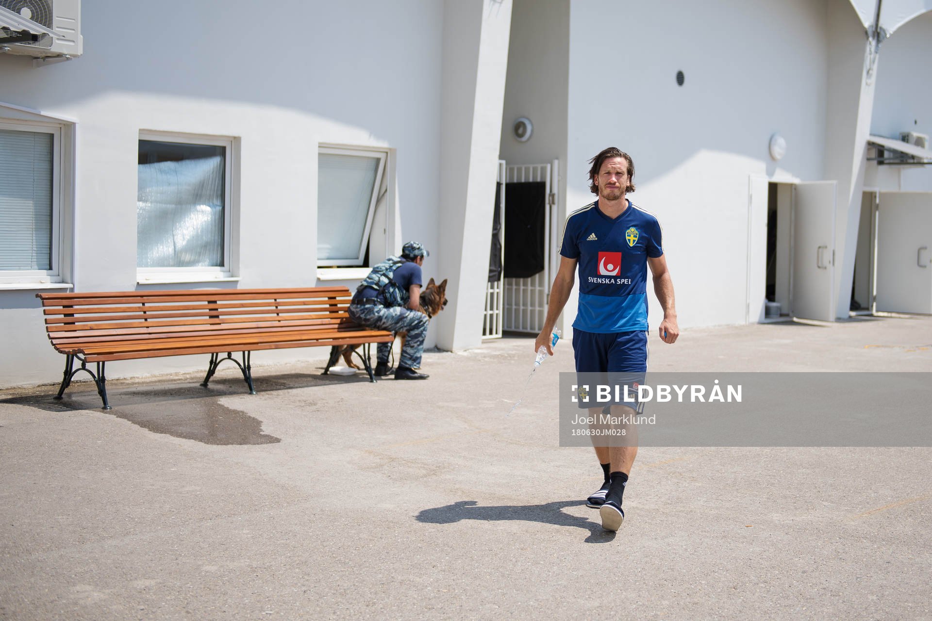 Gustav Svensson of the Swedish national football team