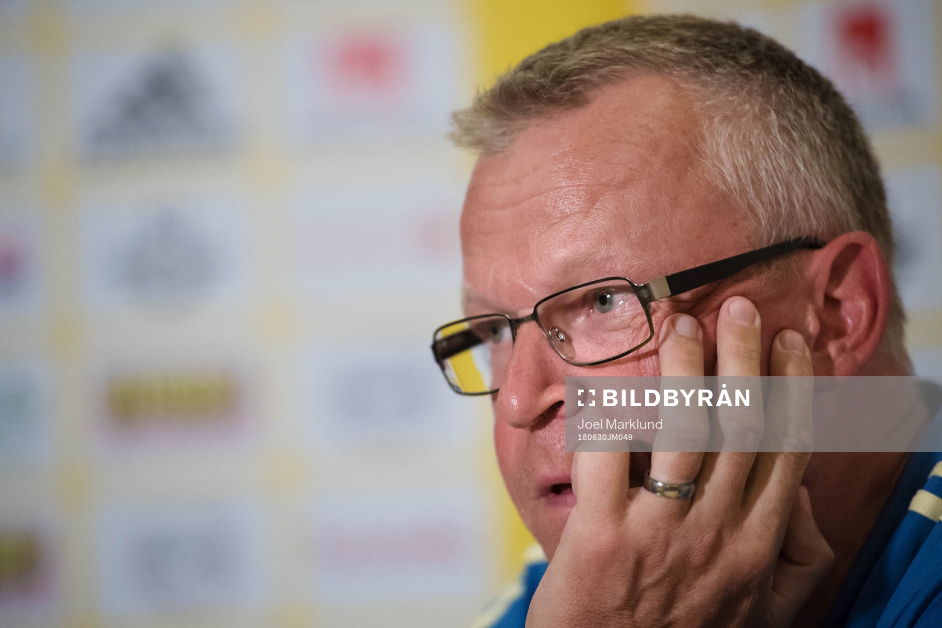 Head coach Janne Andersson of the Swedish national football