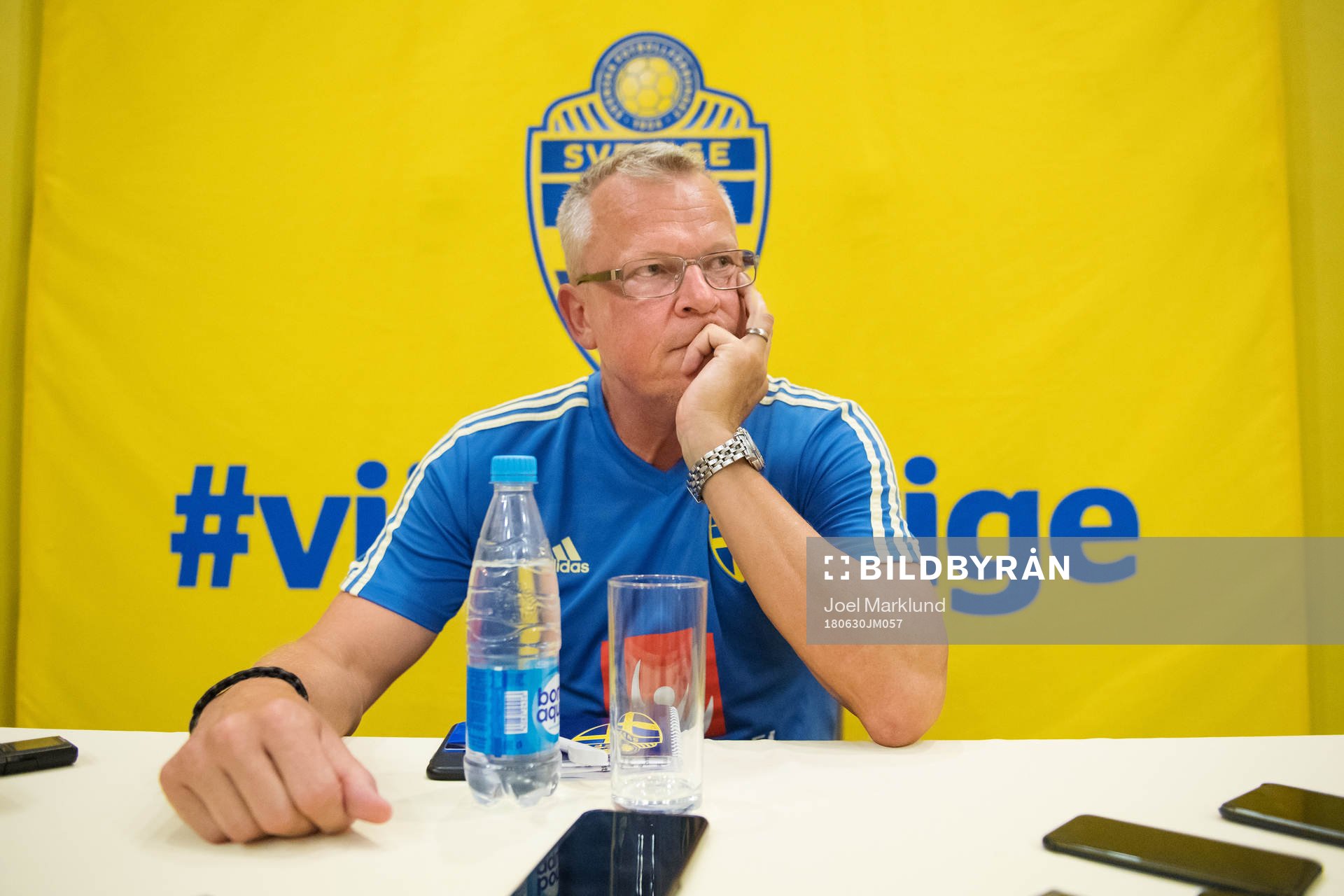 Head coach Janne Andersson of the Swedish national football