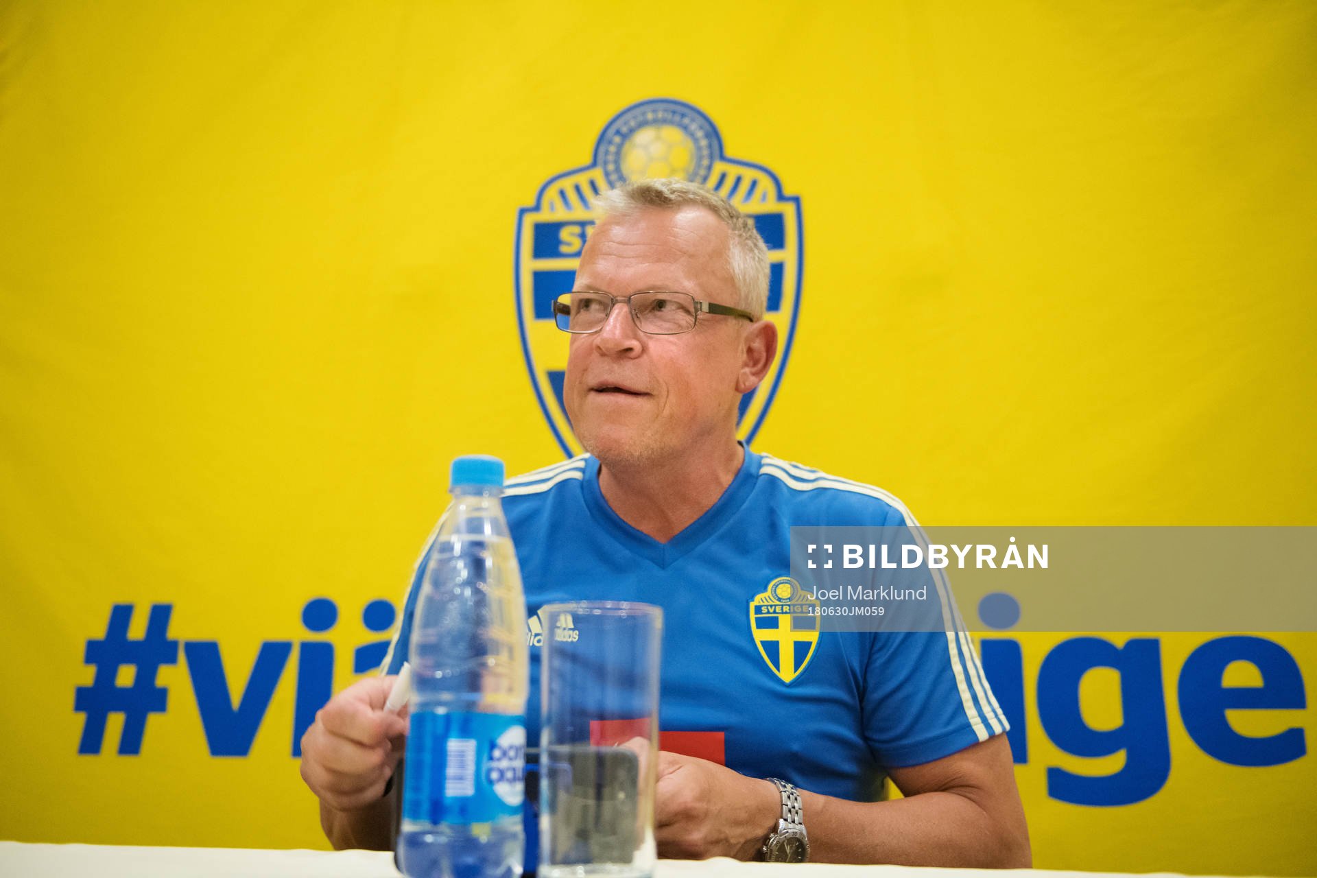 Head coach Janne Andersson of the Swedish national football