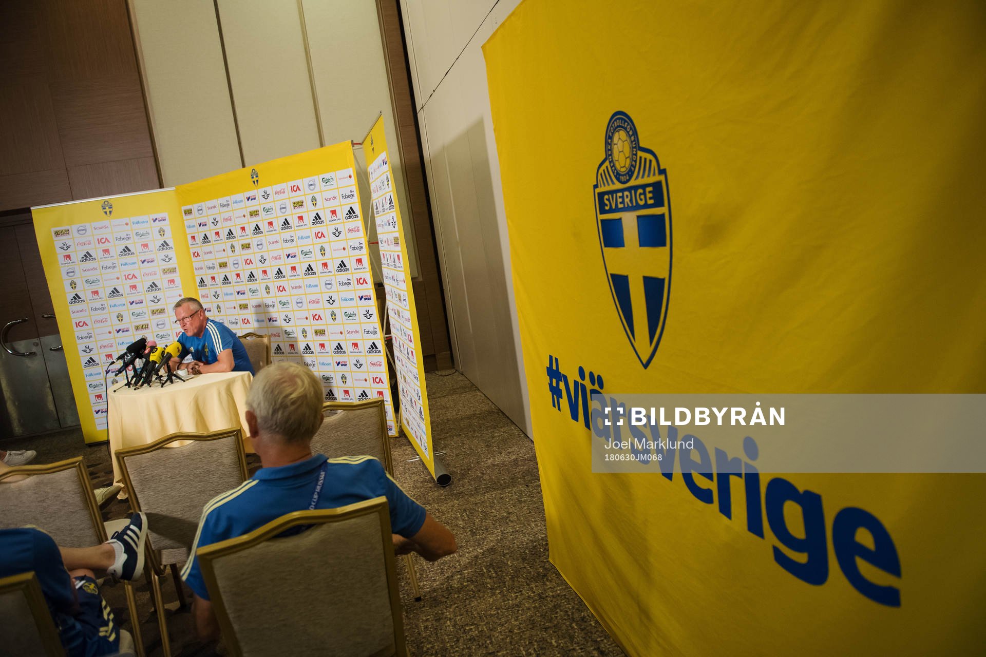 Head coach Janne Andersson of the Swedish national football
