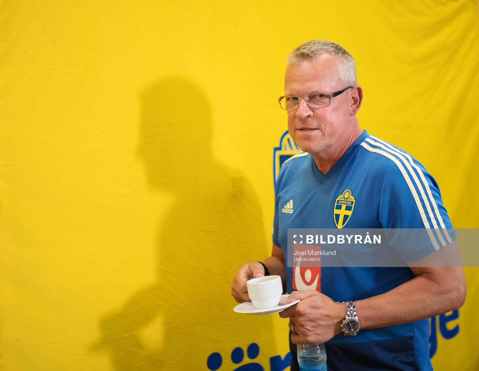 Head coach Janne Andersson of the Swedish national football