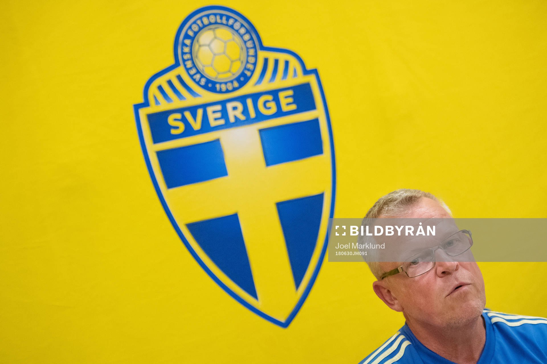 Head coach Janne Andersson of the Swedish national football