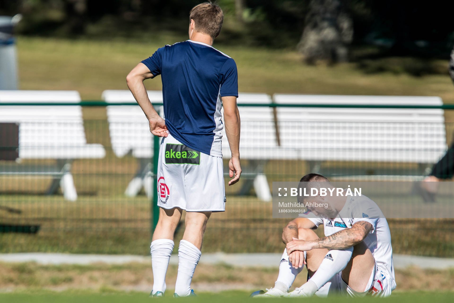 Ängelholms Oliver Stojanovic Fredin deppar
