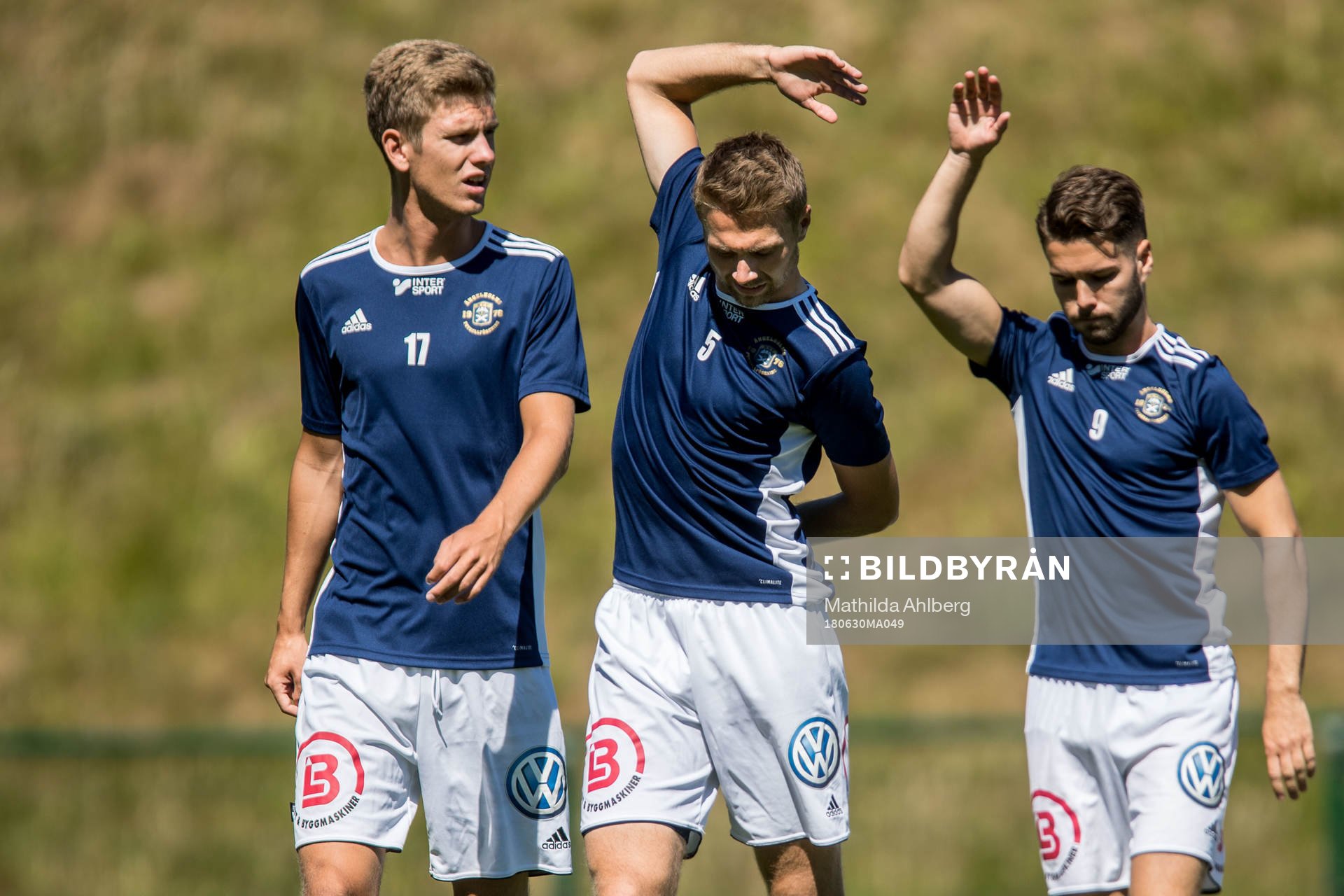 Ängelholms Niklas Svensson, Marcus Eriksson och Edis