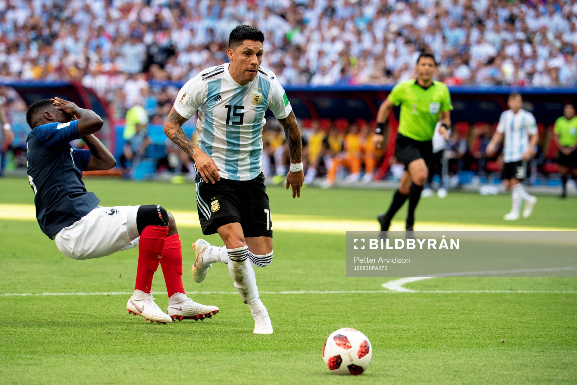 Enzo Perez of Argentina
