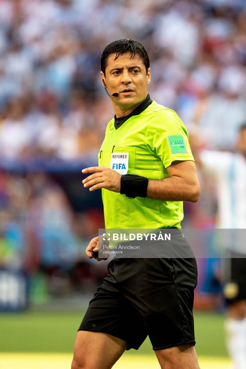 referee Alireza Faghani