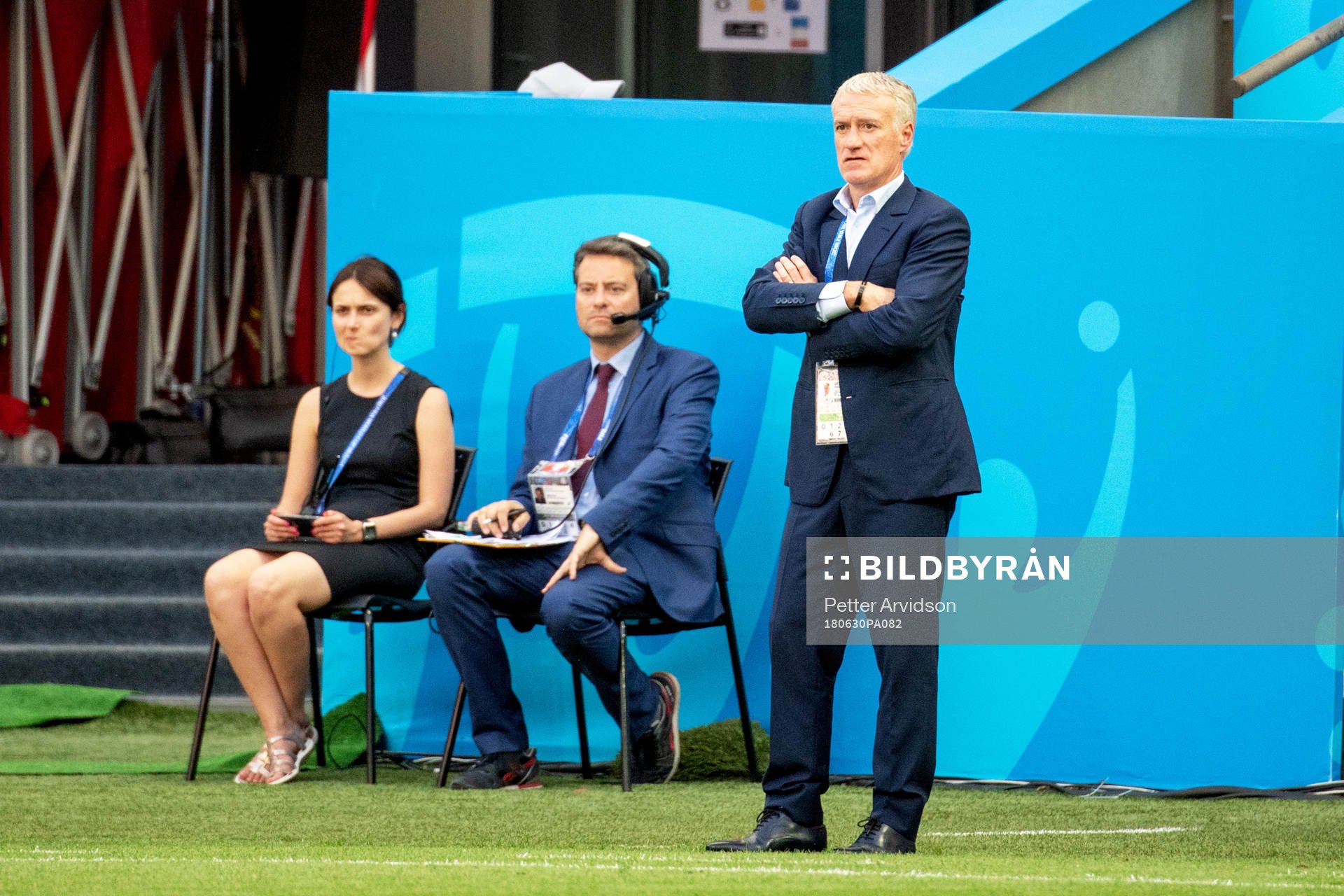 head coach Didier Deschamps of France