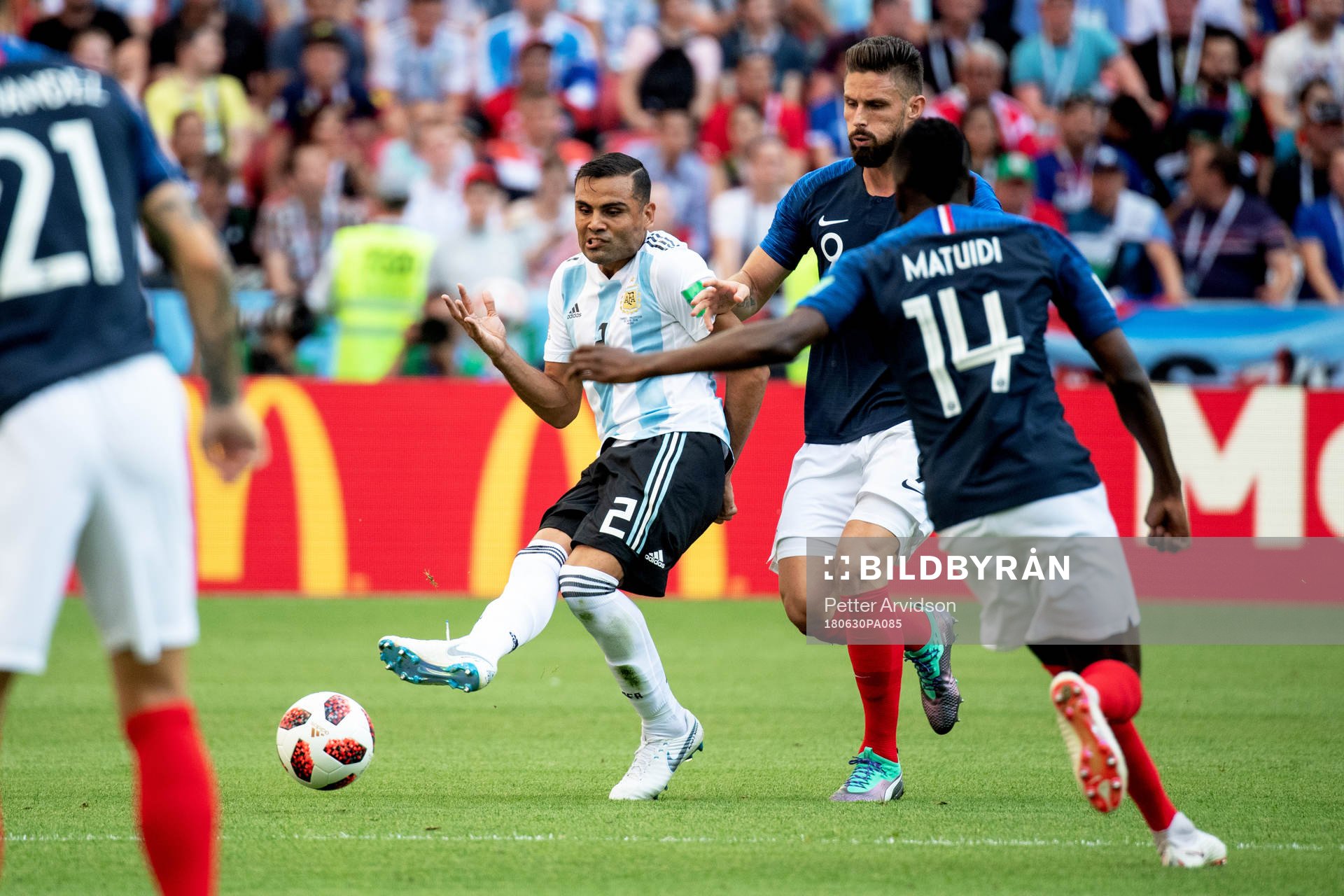Gabriel Mercado of Argentina