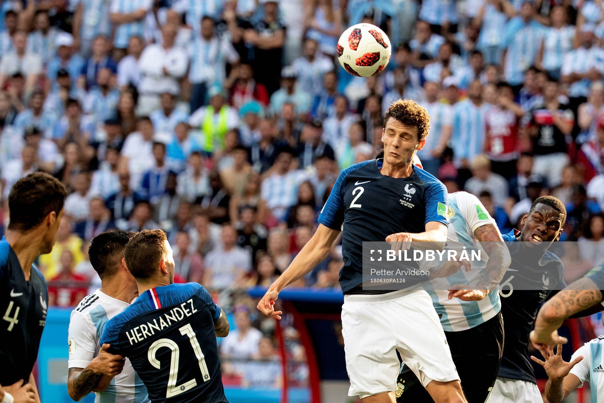 Benjamin Pavard of France