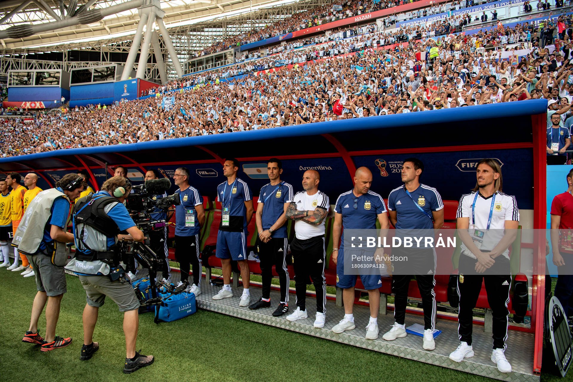 Head coach Jorge Sampaoli of Argentina