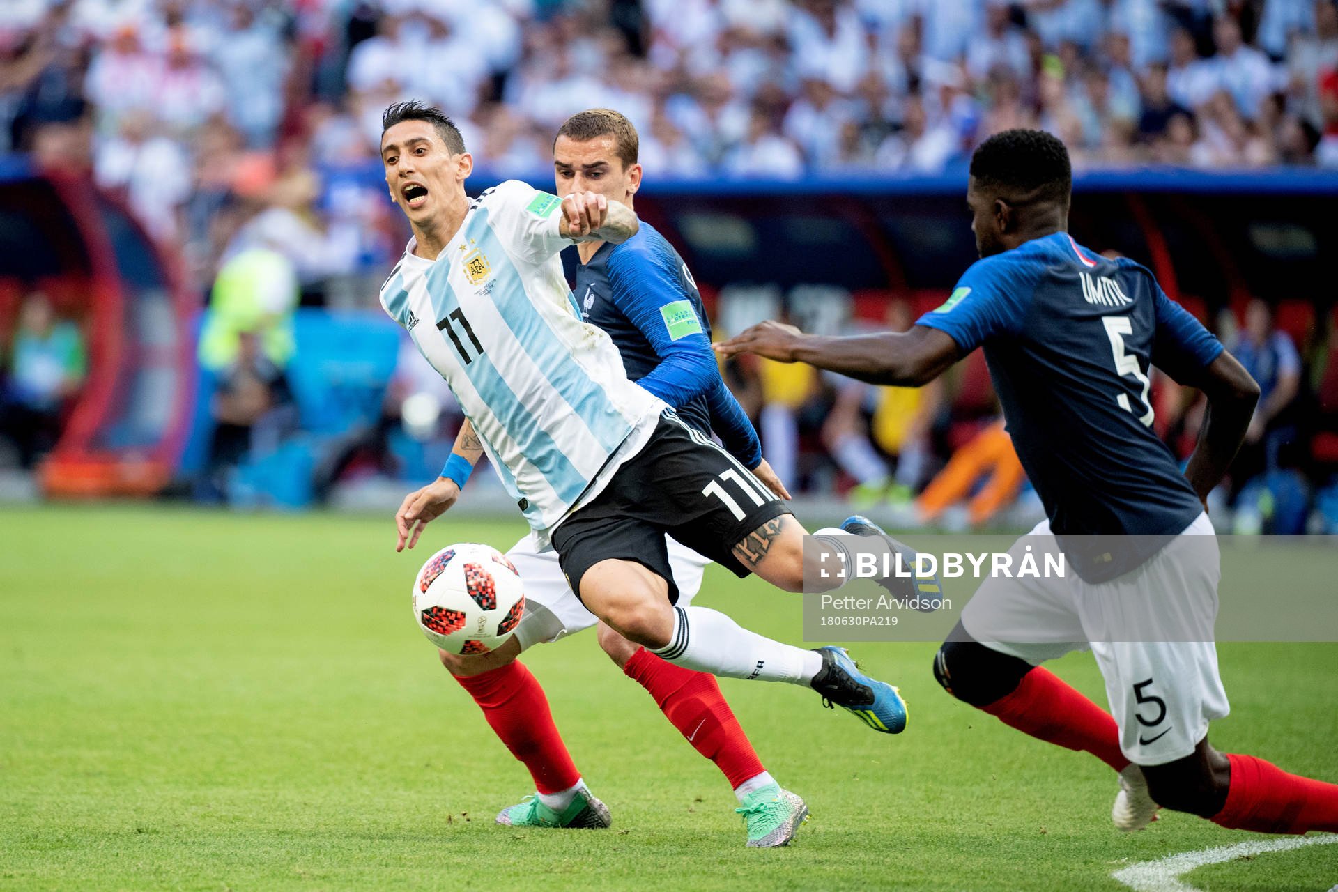 Angel Di Maria of Argentina