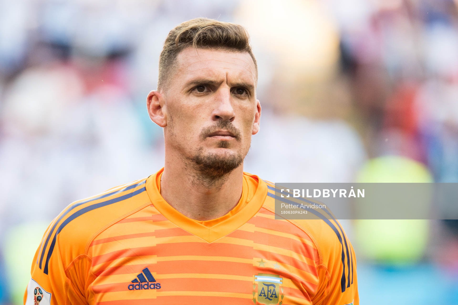 Goalkeeper Franco Armani of Argentina prior the FIFA World