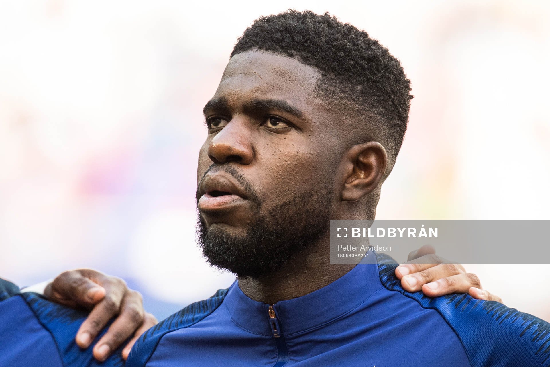 Samuel Umtiti of France prior the FIFA World Cup round of