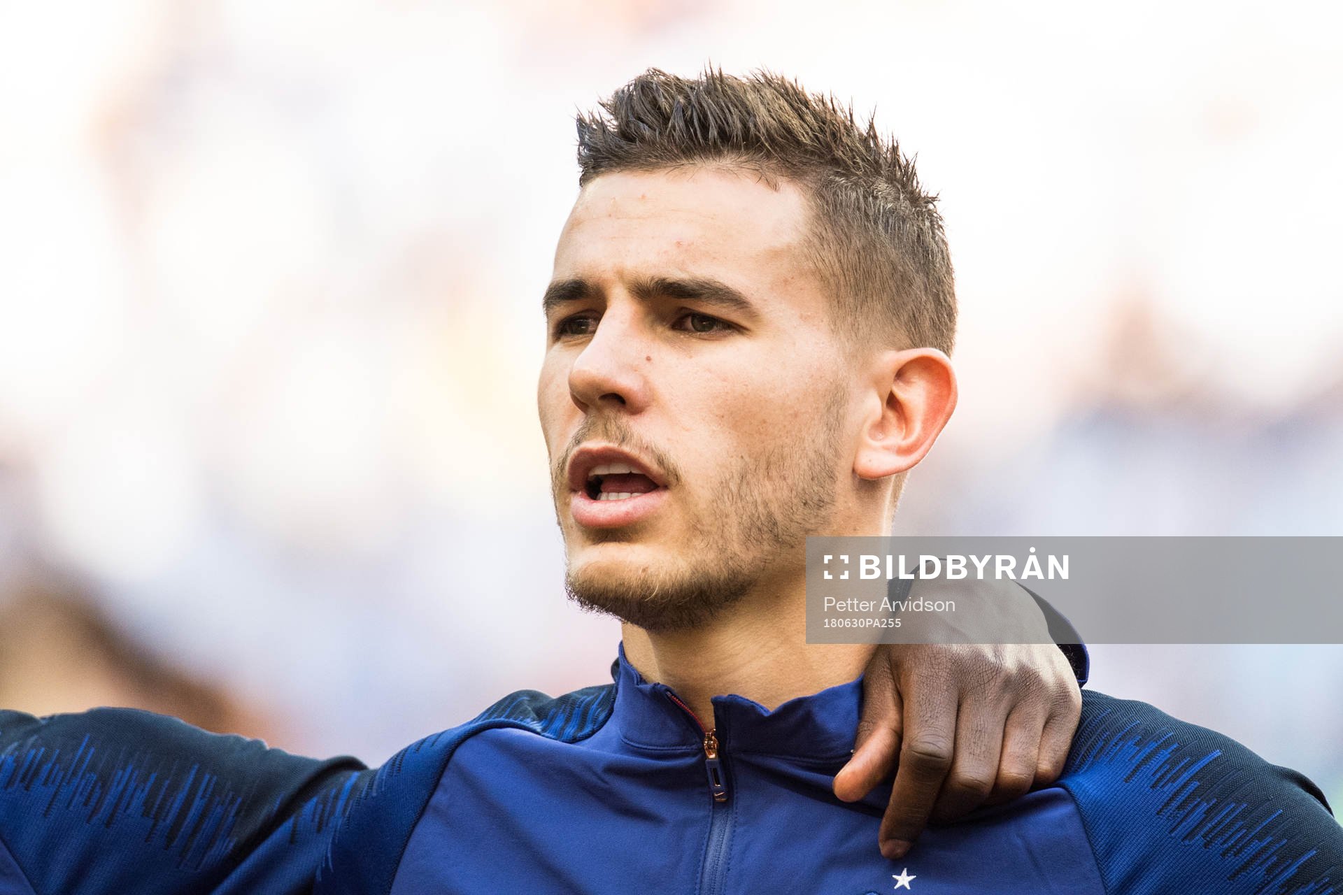 Lucas Hernandez of France prior the FIFA World Cup round of