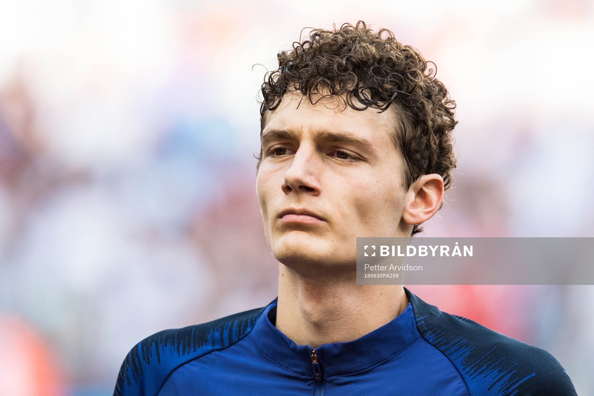 Benjamin Pavard of France prior the FIFA World Cup round of