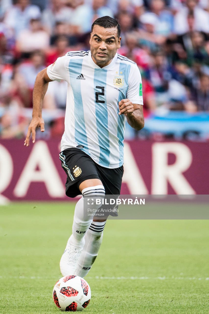 Gabriel Mercado of Argentina