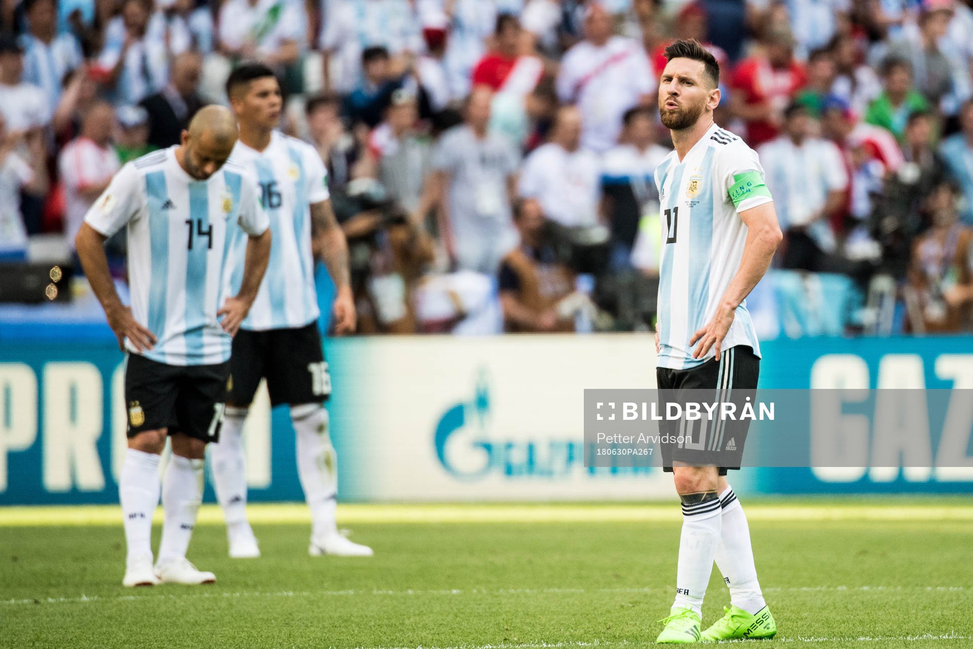 during the FIFA World Cup round of 16 match between France