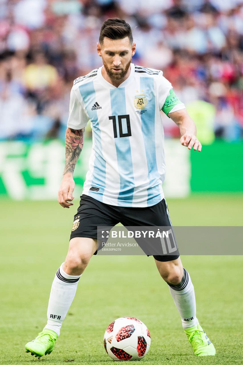 Lionel Messi of Argentina