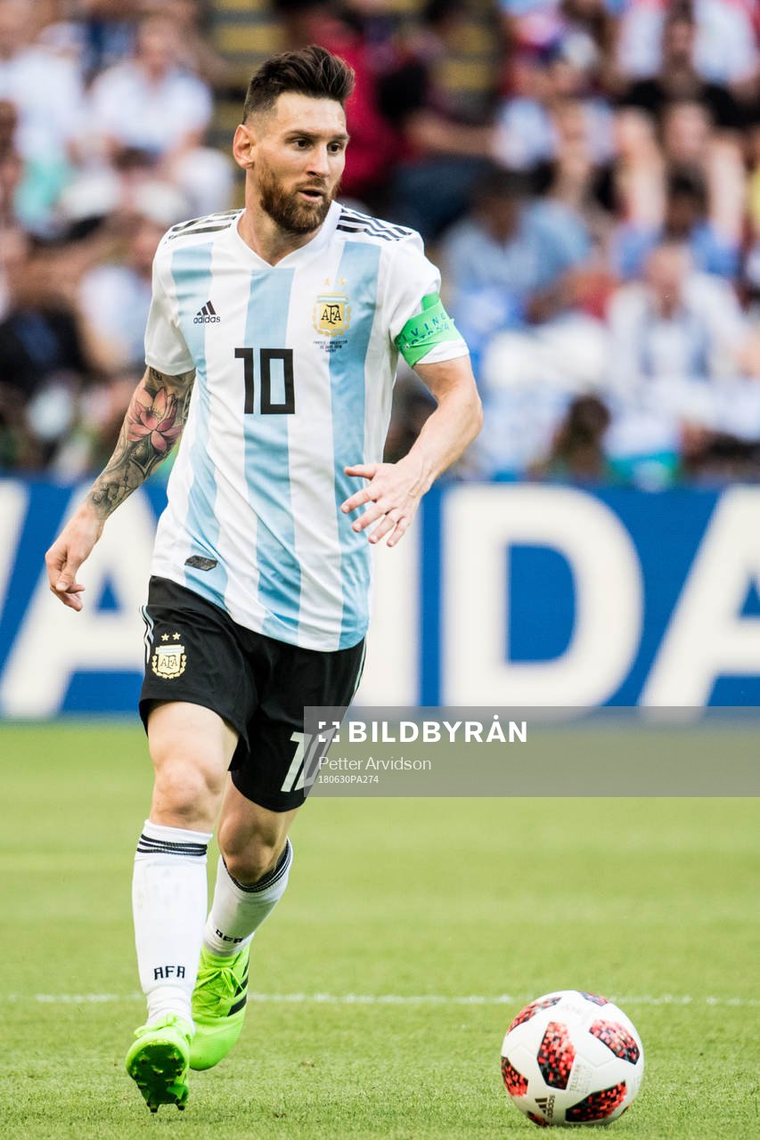 Lionel Messi of Argentina