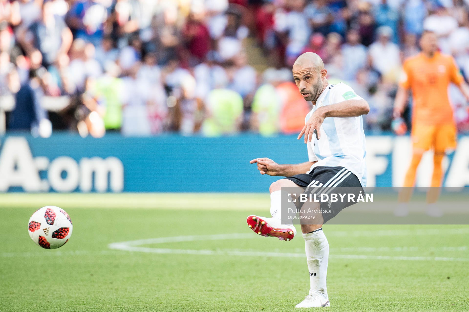 Javier Mascherano of Argentina