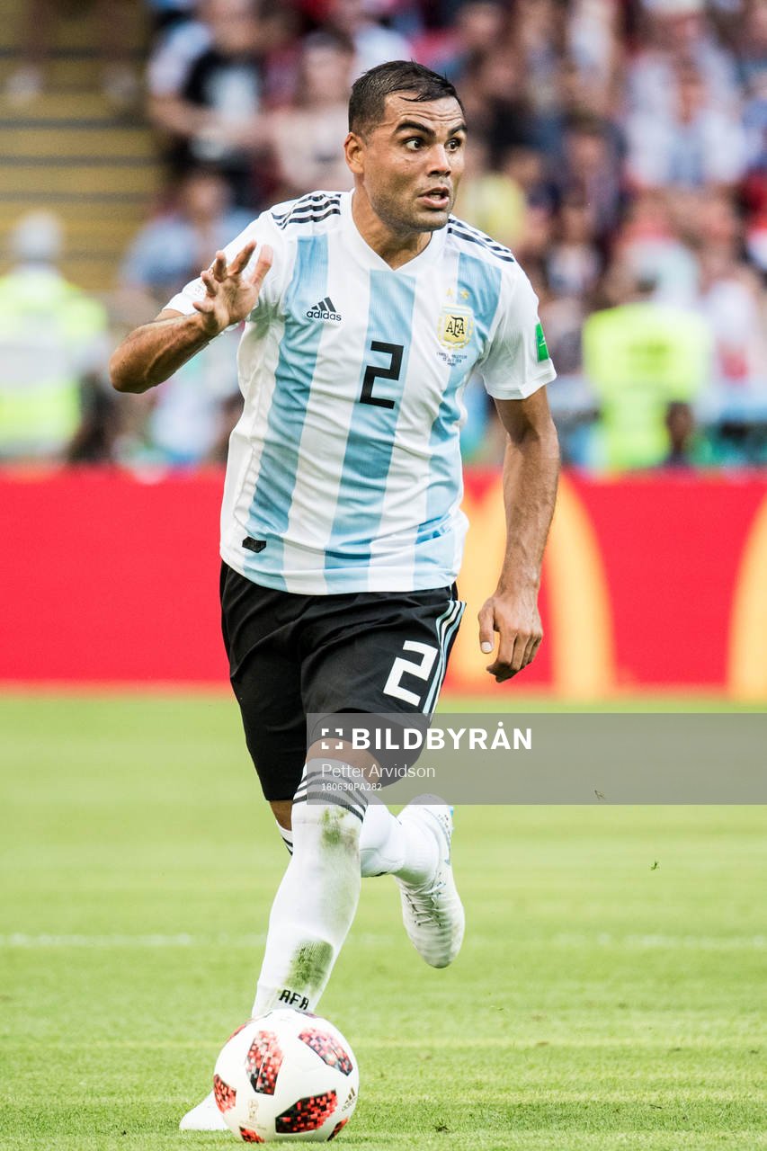 Gabriel Mercado of Argentina