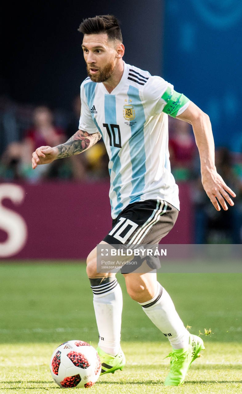 Lionel Messi of Argentina