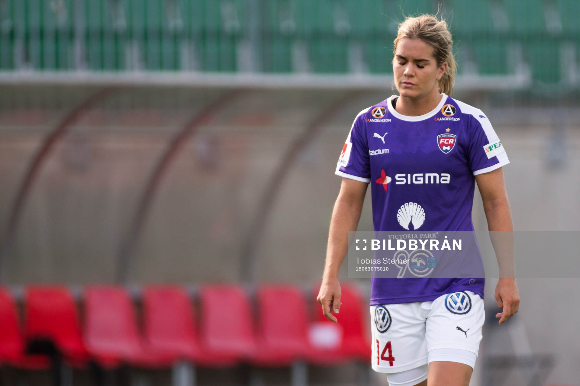 Rosengårds Hanna Folkesson deppar